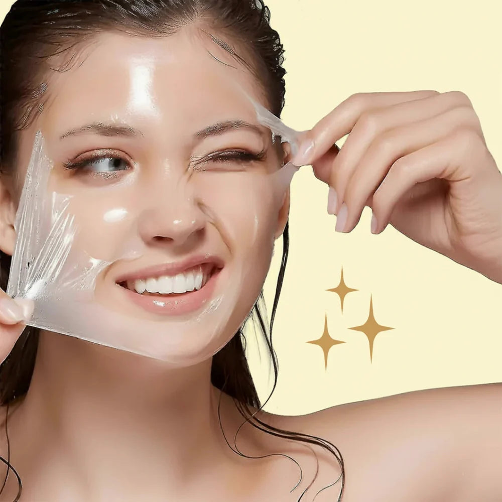 Maschera al Collagene con Acido Kojico e Curcuma